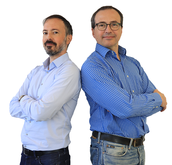 Sylvain & Alberto IPSTAT's founders Sylvain & Alberto IPSTAT's founders